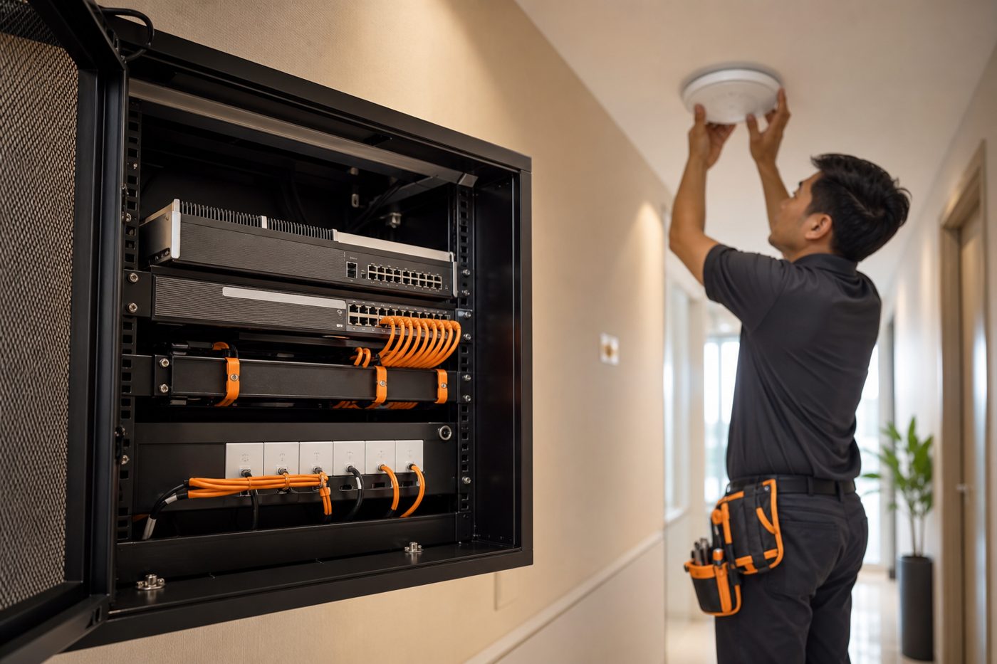 Wi-Fi equipment installation and maintenance